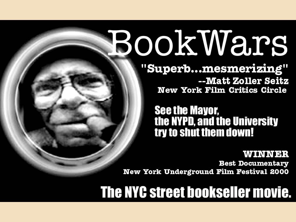 New York booksellers documentary, 'BookWars' - a New York documentary on Amazon Video - 'BookWars' (original theatrical ads)