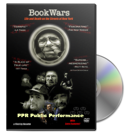 'BookWars' DVD with PPR Public Performance rights for universities, libraries, and organizations